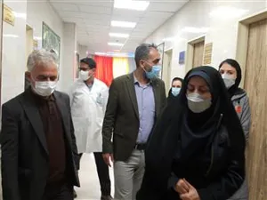 بازدید مدیر امور آموزشی دانشگاه علوم پزشکی تبریز